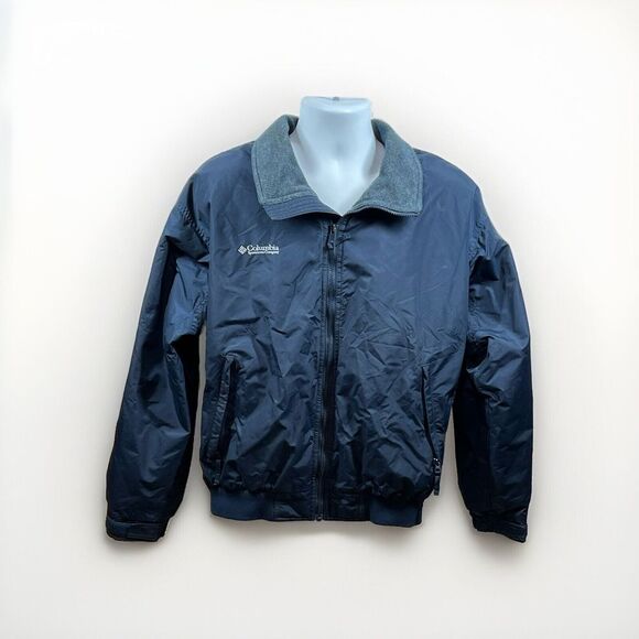 Columbia Other - Columbia Jacket Mens M Blue Outdoor Heavy Duty Zipper